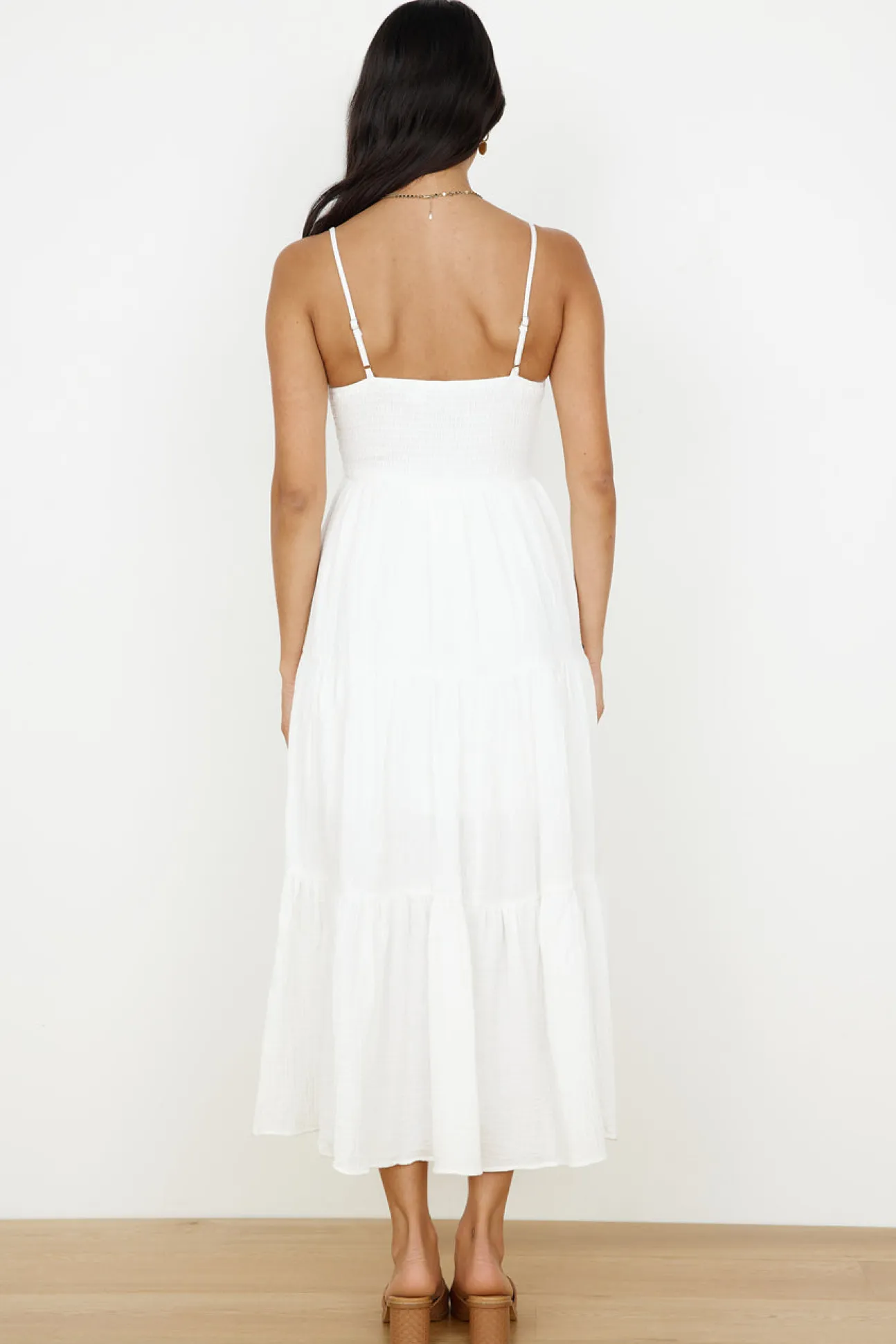 Share The Love Maxi Dress White