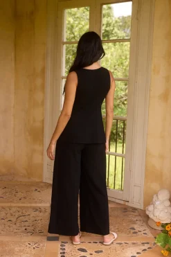 Shell Island Pants Black