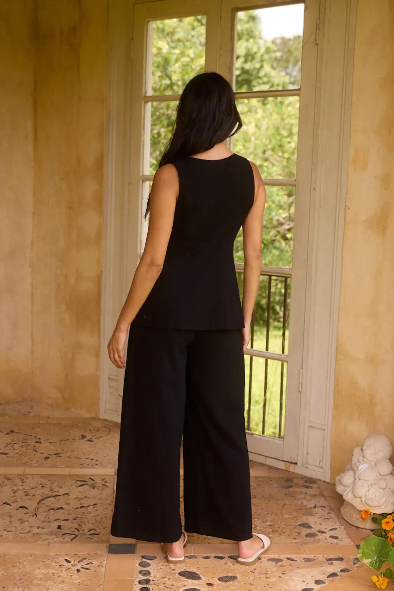 Shell Island Pants Black