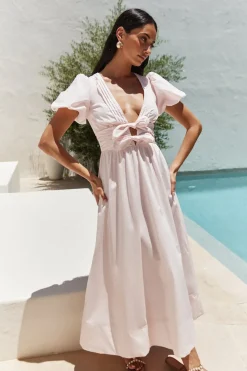 Simple Story Maxi Dress Pink