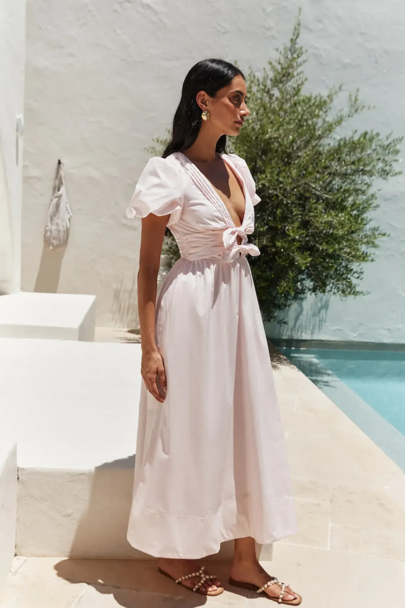 Simple Story Maxi Dress Pink