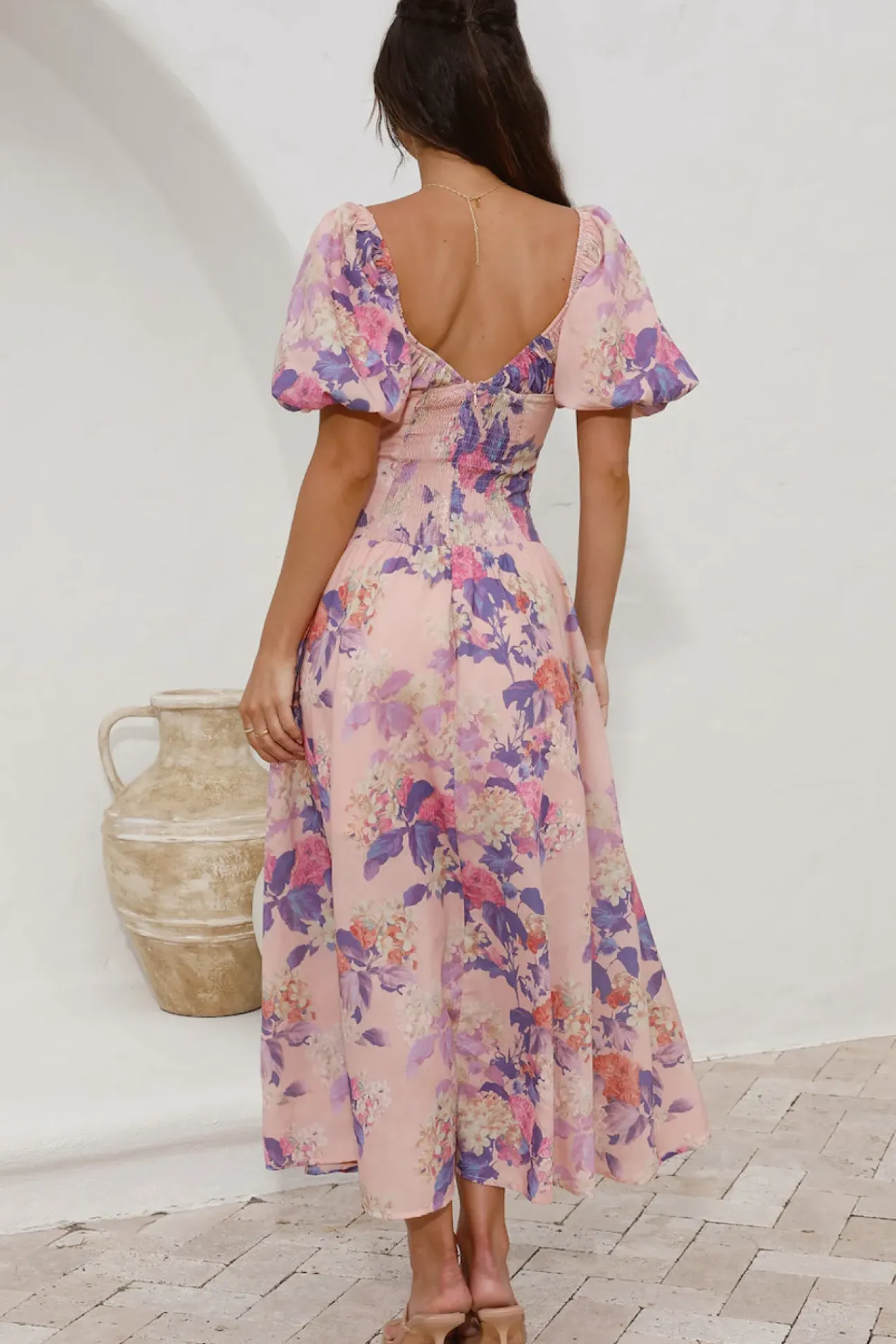 Sing Along Maxi Dress Pink
