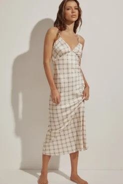 SNDYS Camilla Dress Check Print