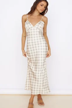 SNDYS Camilla Dress Check Print