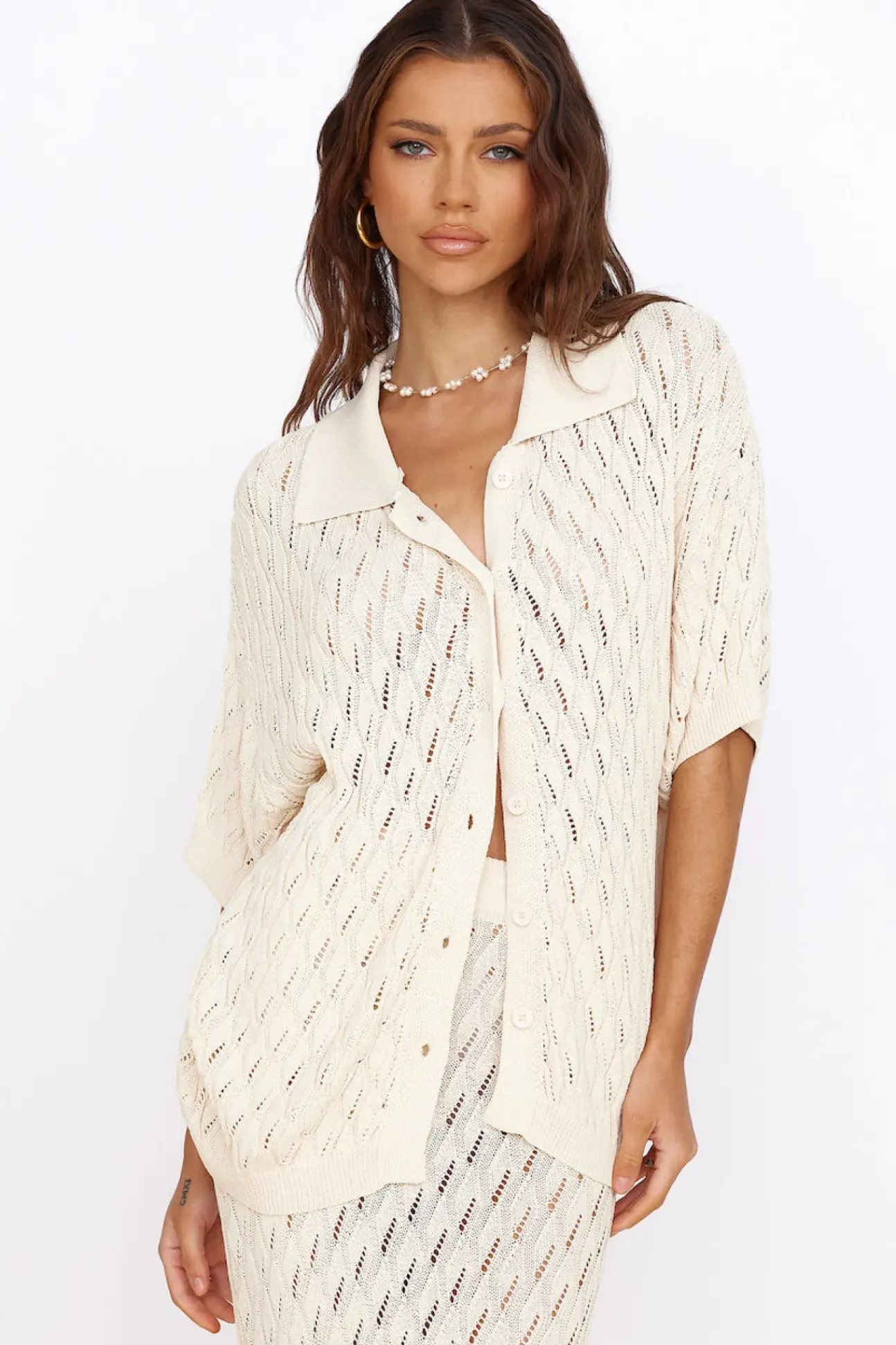 SNDYS Claire Top Sand