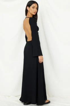 SNDYS Dahlia Maxi Dress Black
