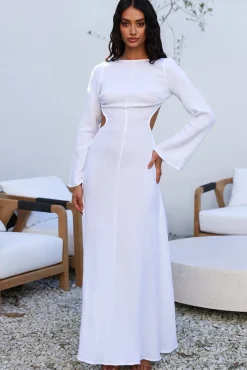 SNDYS Dahlia Maxi Dress White