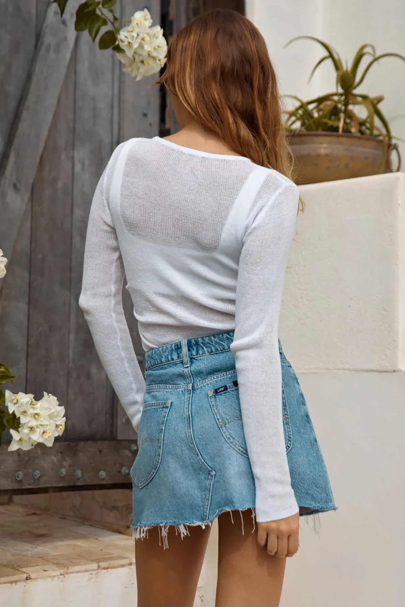 SNDYS Sloane Top White
