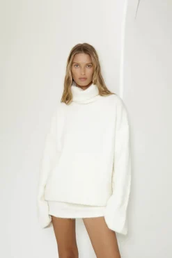SNDYS Winnie Jumper White