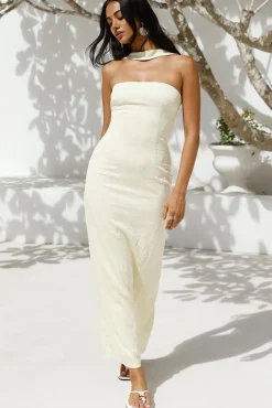 Soft Light Maxi Dress Yellow