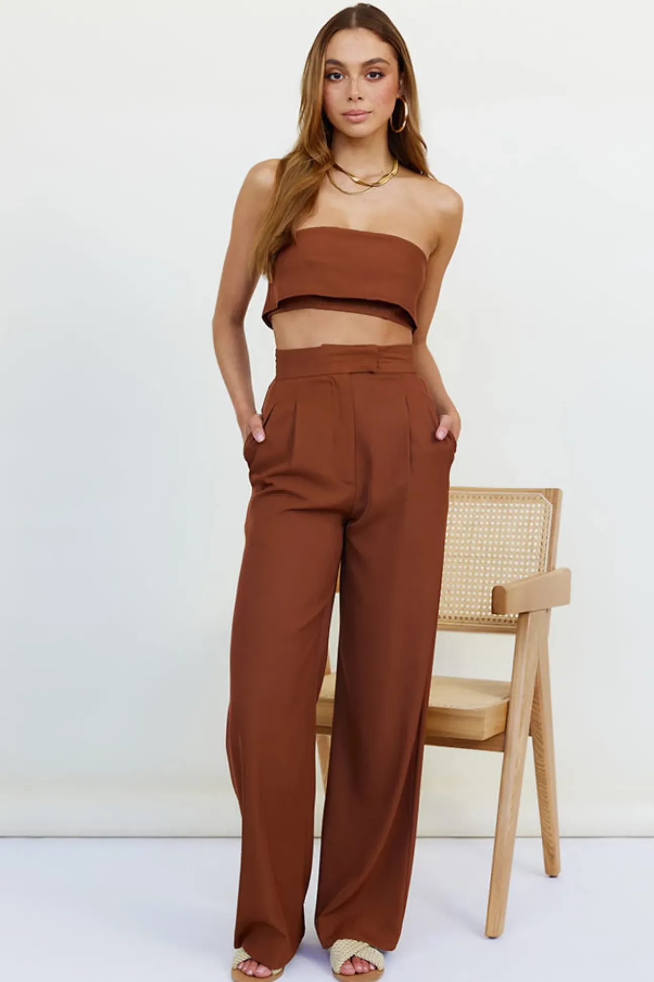 Solaris Pants Brown