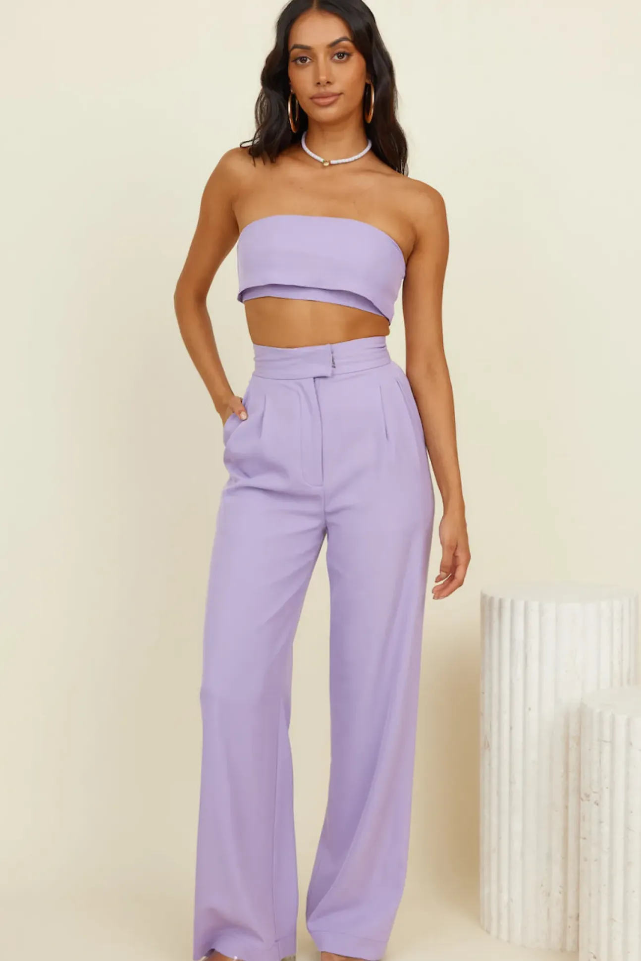 Solaris Pants Lilac