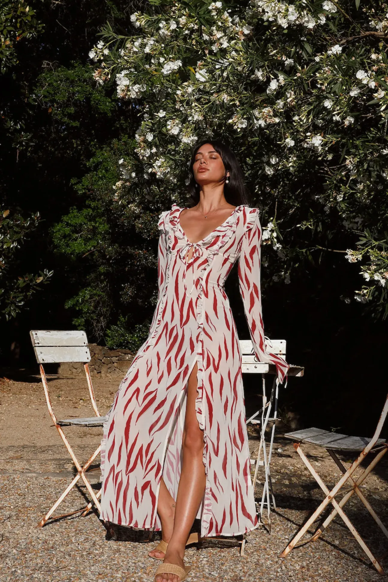 Solo Traveller Maxi Dress Red