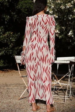 Solo Traveller Maxi Dress Red