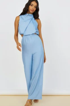 Song Of My Heart Jumpsuit Blue