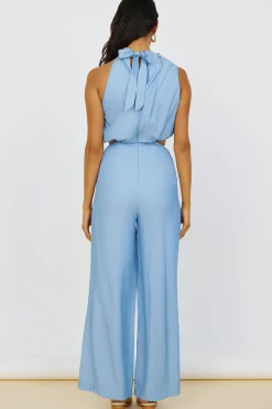 Song Of My Heart Jumpsuit Blue