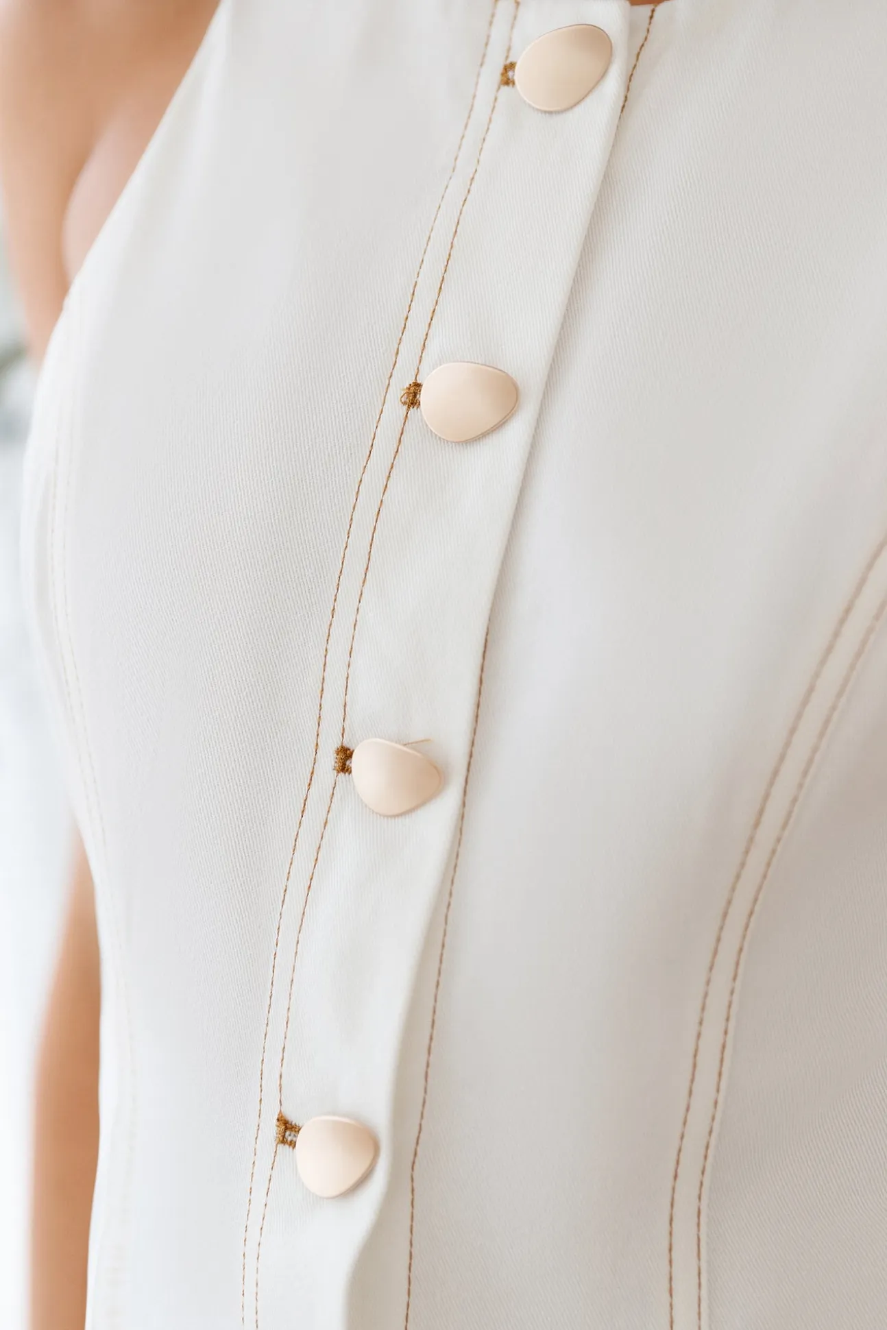 Soothing Dawn Mini Dress White