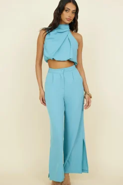 So Romantic Pants Turquoise