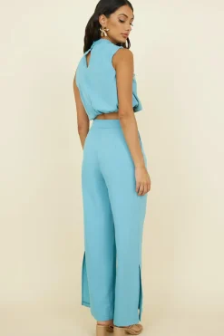 So Romantic Pants Turquoise