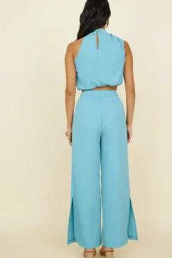 So Romantic Pants Turquoise