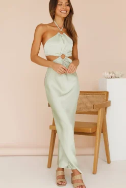 Soul Voices Maxi Dress Green