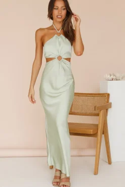 Soul Voices Maxi Dress Green