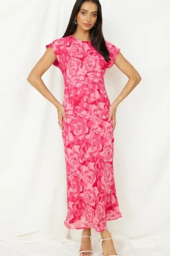 Speak Softly Maxi Dress Pink
