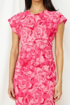 Speak Softly Maxi Dress Pink