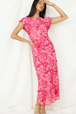 Speak Softly Maxi Dress Pink