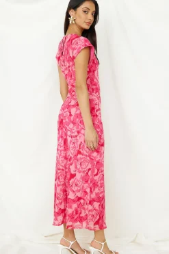 Speak Softly Maxi Dress Pink