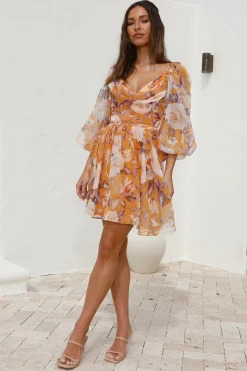 Splendid Skies Dress Yellow