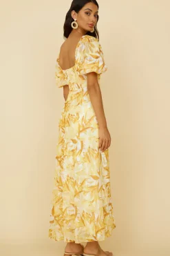 Spontaneous Maxi Dress Yellow