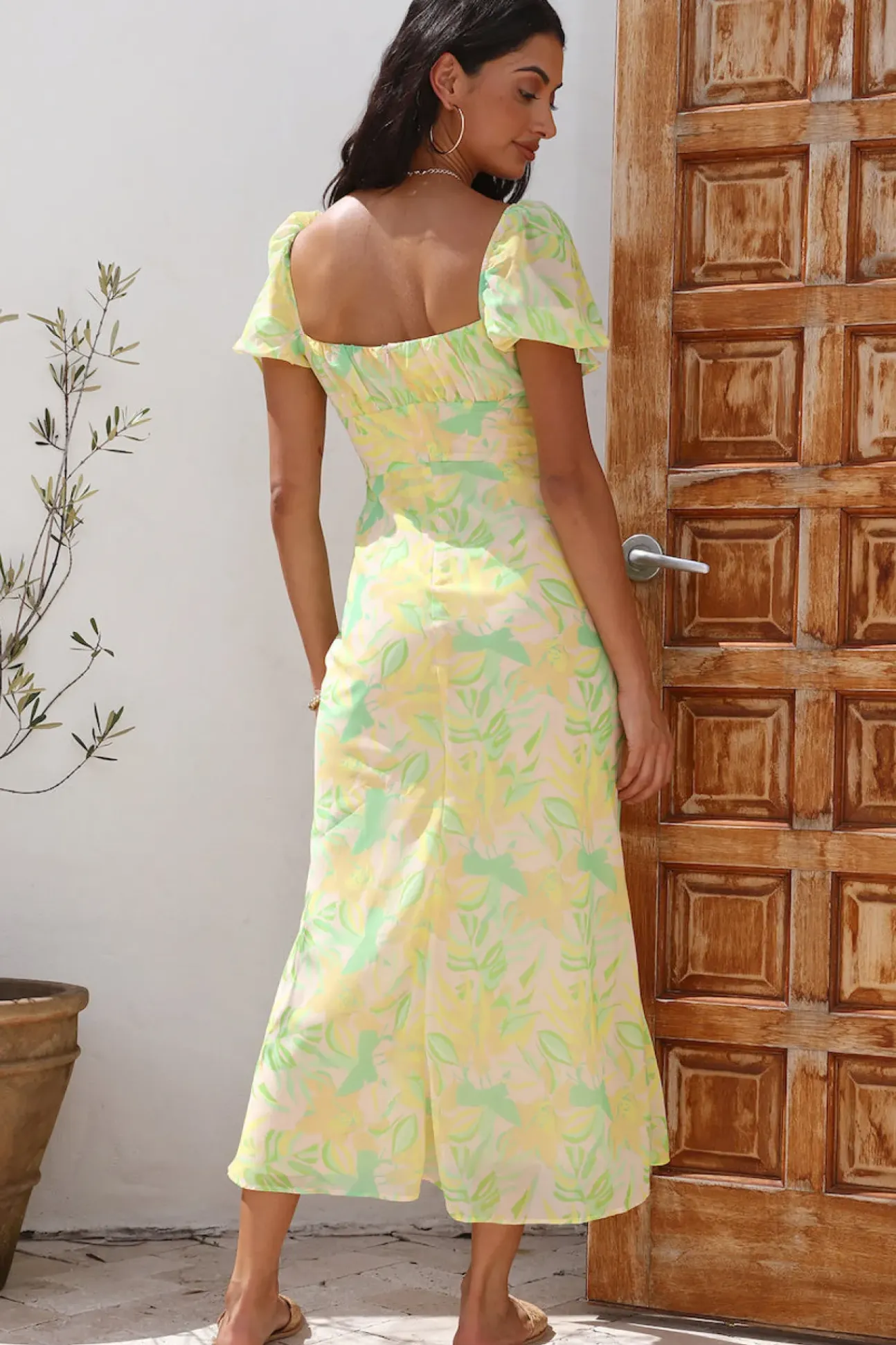 Starbound Maxi Dress Green