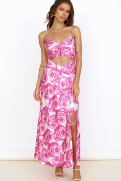 Star Gazers Maxi Dress Pink
