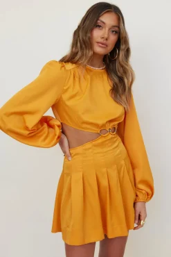Stockhold Dress Orange