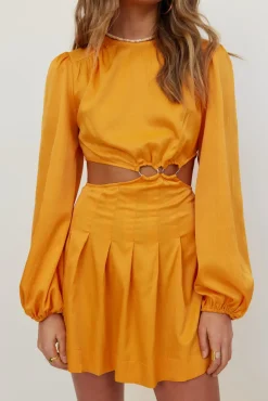 Stockhold Dress Orange