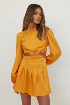 Stockhold Dress Orange