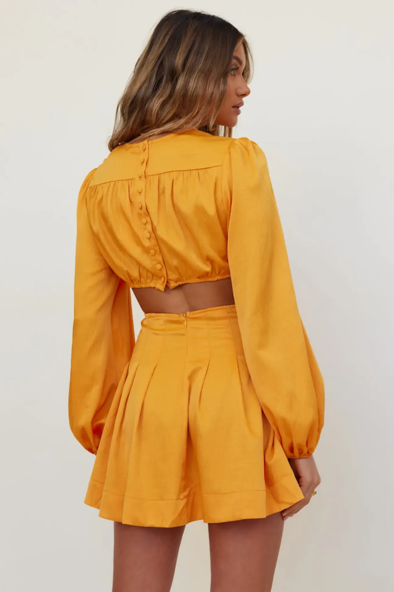 Stockhold Dress Orange