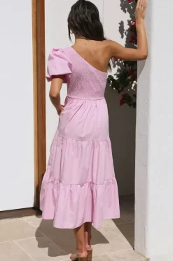 Strawberry Daiquiri Maxi Dress Pink