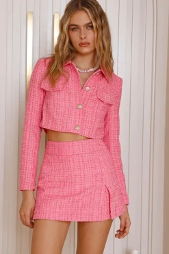Sugary Sweet Jacket Pink