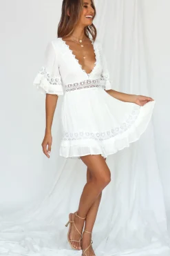 Sultana Dress White