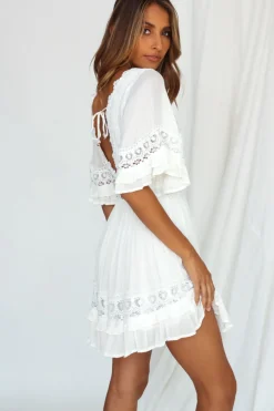 Sultana Dress White