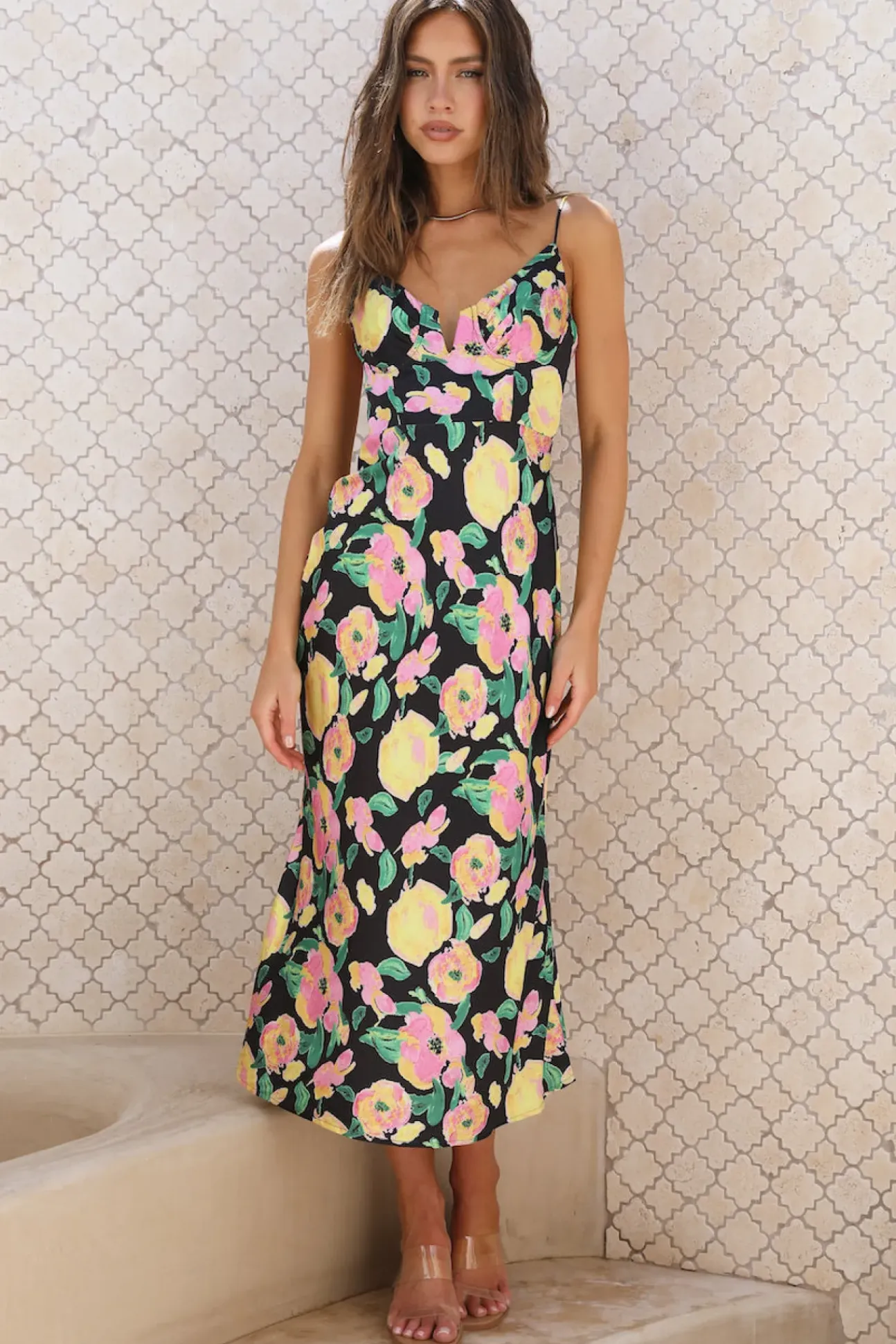 Summer Aurora Maxi Dress Black