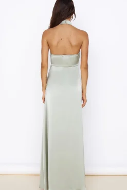 Summer Delight Maxi Dress Sage