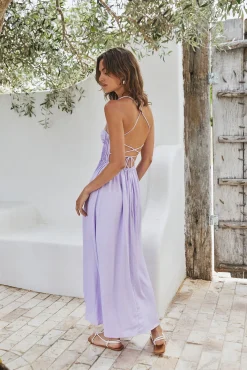 Summer Dreaming Maxi Dress Lilac