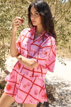Summer Essentials Romper Pink