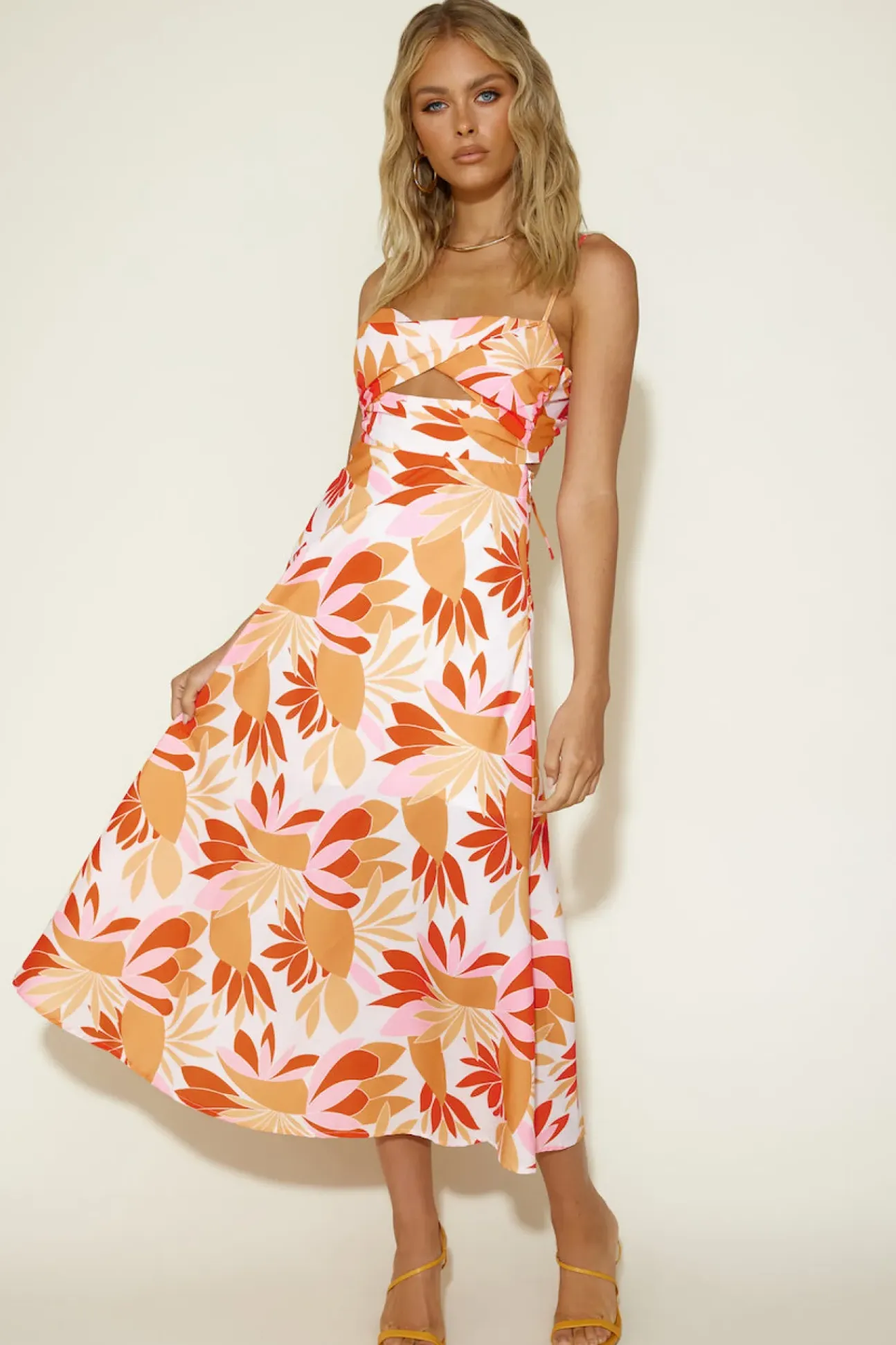Summer Loving Maxi Dress Orange