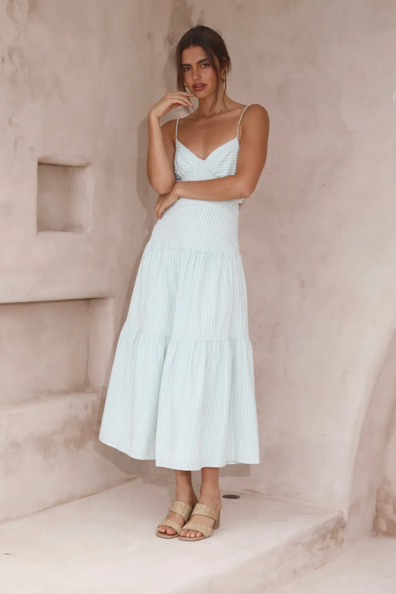 Summer Sun Maxi Dress Mint