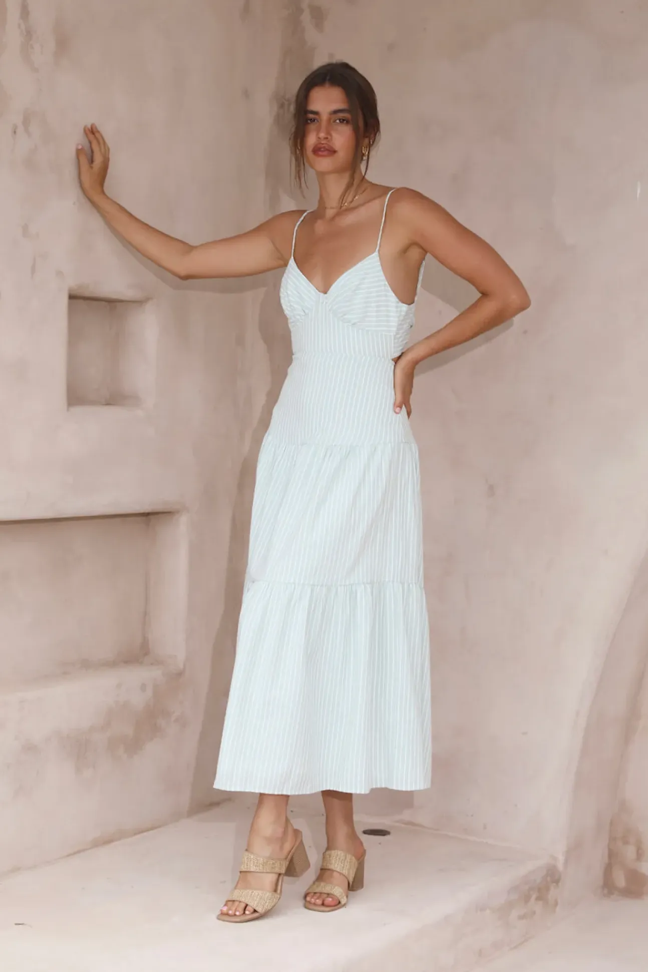 Summer Sun Maxi Dress Mint
