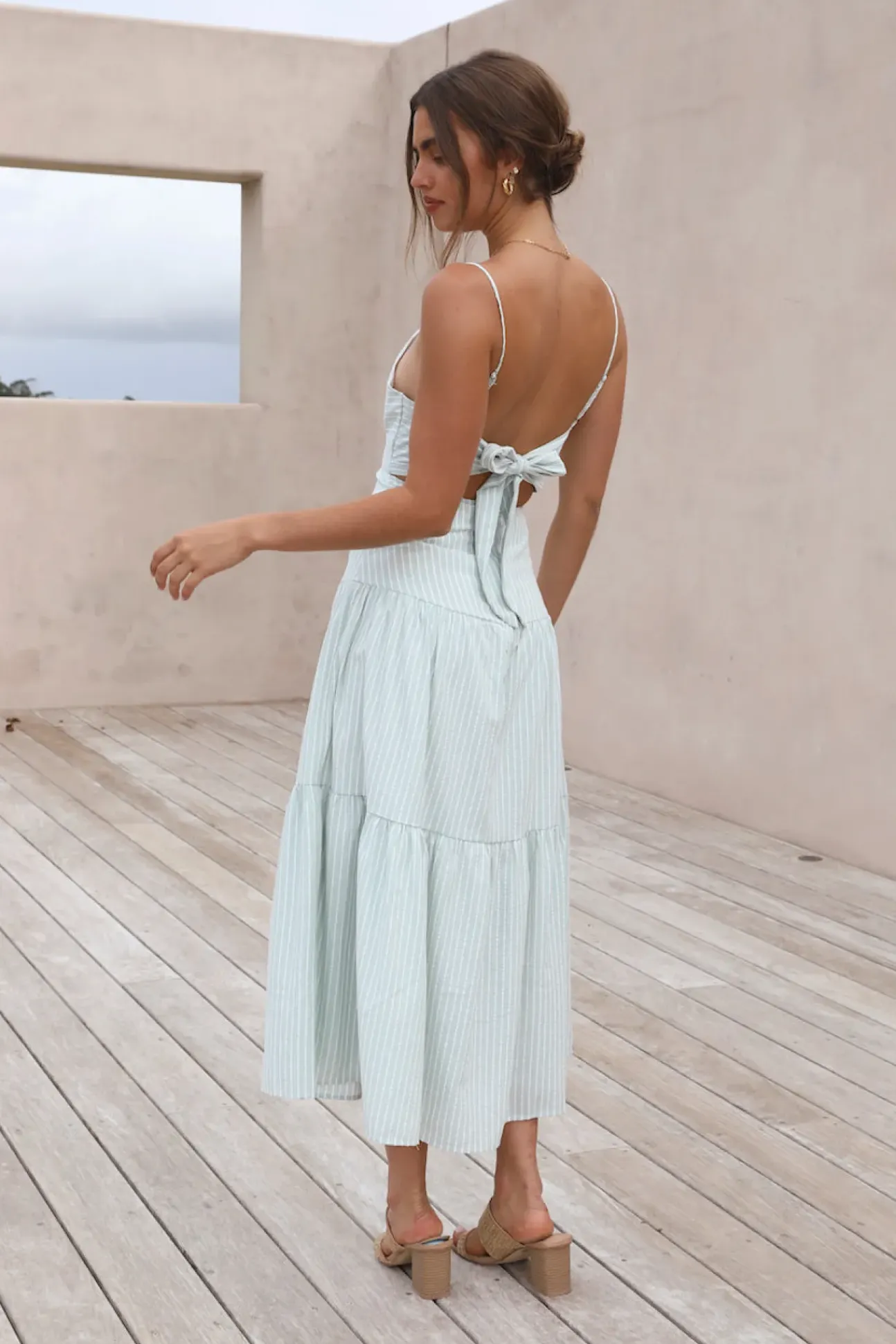 Summer Sun Maxi Dress Mint